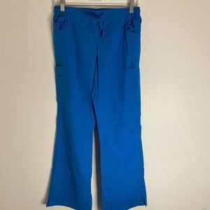 Reina Scrub Bottom Medical Uniform Turquoise Drawstring Pants XS